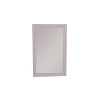 Specchio rettangolare ART9 60x80 cornice bianco lucido