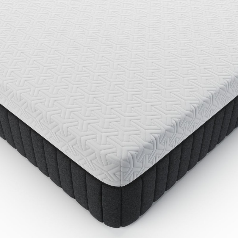 Materasso singolo 80x190X25H molle insacchettate e memory foam Balto