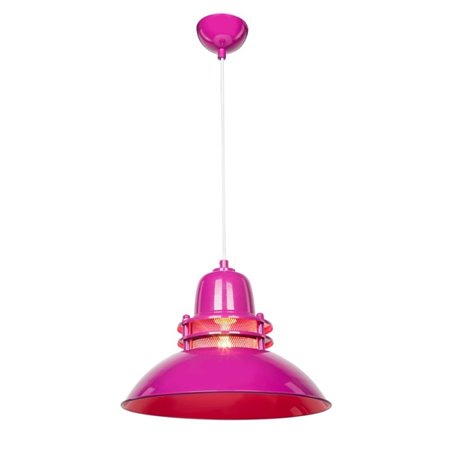 Lampada a sospensione fucsia stile industriale Tibet ASZ0872