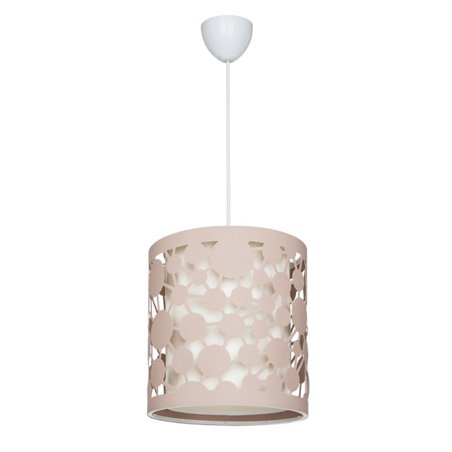 Lampada da soffitto paralume beige con intagli Summer ASZ1179