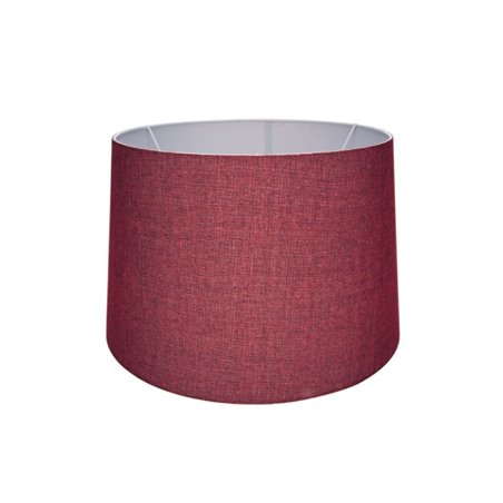 Paralume tessuto rosso Deco MDL3011