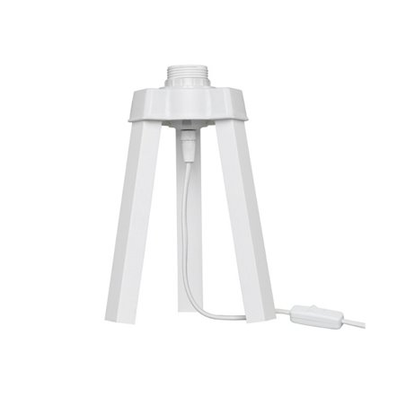 Lampada da tavolo treppiede legno bianco Piko MDL4768 22.5H