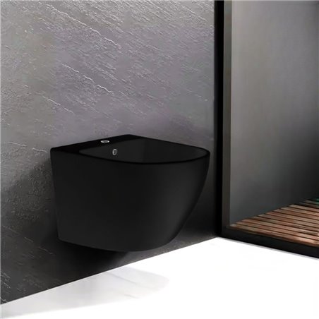 Bidet sospeso nero opaco YJ-BD08