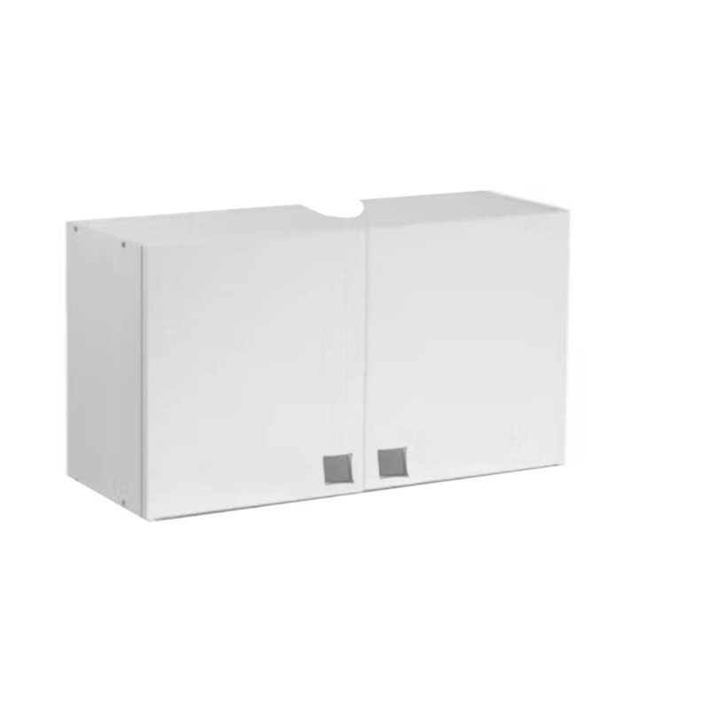 Pensile cappa cucina 2 ante 60x31x40H bianco MONTATO