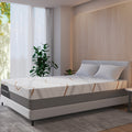 Materasso matrimoniale con Memory Foam, sfoderabile con molle insacchettate 160x200x30 cm Corvo