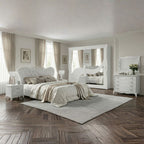Chambre à coucher complète couleur blanc - Briel