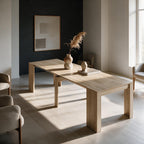 Tavolo consolle colore rovere allungabile a 3 metri 90x50 cm - Ofelia