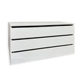 Cassettiera interna per armadio 3 cassetti bianco 87,3x51x48,5H CASSINTFPM
