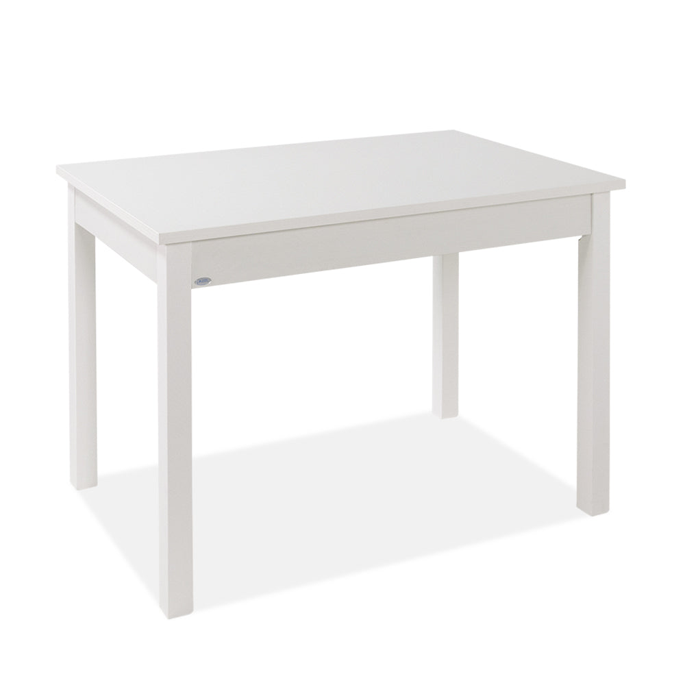 Table rectangulaire coloris blanc frêne 110x70 cm - Firenze