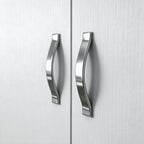 Armadio con due ante colore bianco frassinato 91x210H cm - ARM290