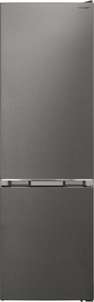 KÜHL-GEFRIERKOMBINATION 367 l (266 + 101) 201 CM INOX SHARP ABM 59,5x65x201