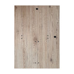 Specchiera rettangolare con cornice rovere 105x60 cm. 0663