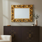 Specchiera 101x82h colore oro Madrid