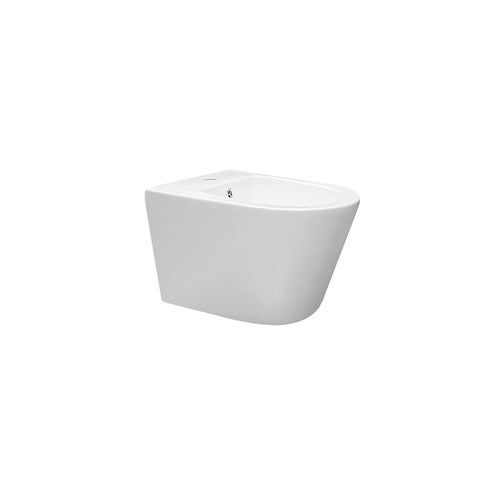 Bidet sospeso in ceramica bianco lucido YJ-1385