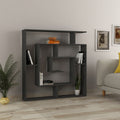 Libreria con 9 ripiani 125x22x129 colore antracite Labirent