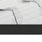 Materasso singolo con molle insacchettate e strato in Memory Foam 80x190x22,3 cm Tarico