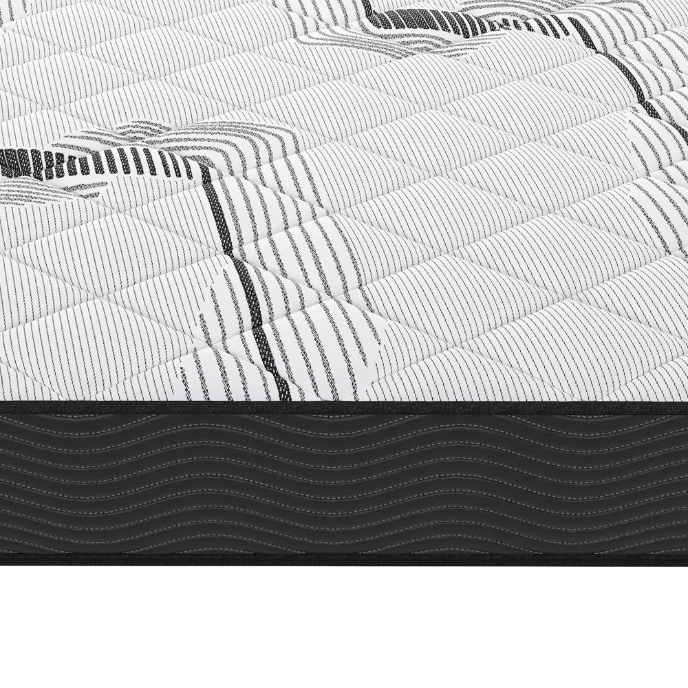Materasso singolo con molle insacchettate e strato in Memory Foam 80x190x22,3 cm Tarico