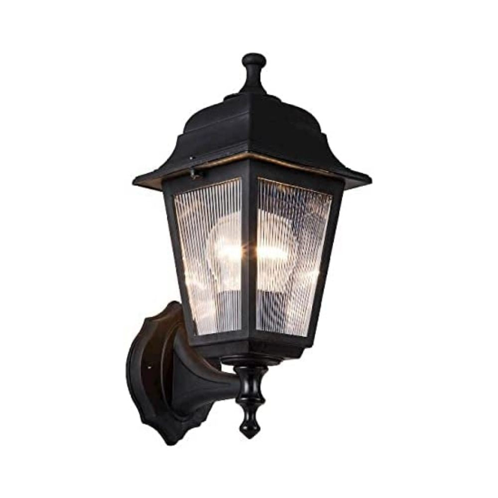 Applique murale triangulaire noire en ABS MDL2826