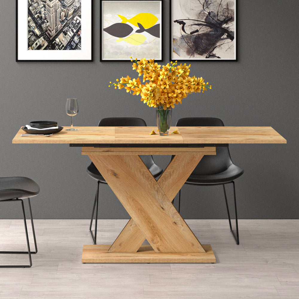 Tavolo allungabile 120x75x76H colore rovere Axi