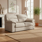 Divano 3 posti tessuto Roma03 colore lino 211x98x92h Alenda