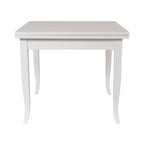 Tavolo quadrato allungabile colore bianco 90x90 cm - Verona