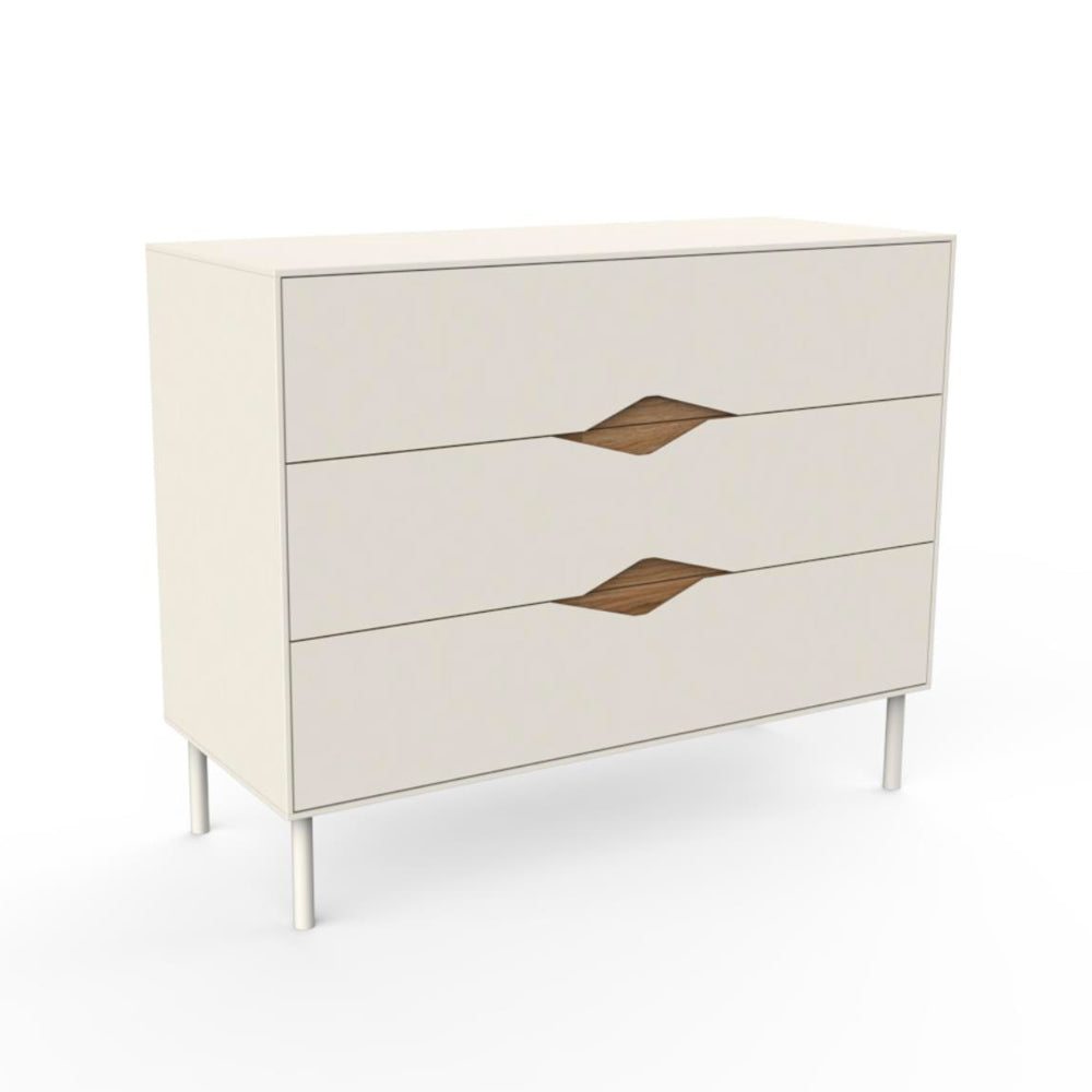 MK296002 COMMODE MARQUISE COULEUR SANDSTONE AVEC DÉTAIL CHÊNE DEEP OUD