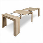 Tavolo consolle colore rovere allungabile a 3 metri 90x50 cm - Ofelia