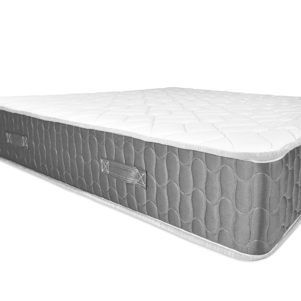 MATRATZE 180X200 H. 25 CM PALLADIO GRAUER RAND GEROLLELT NICHT ABZIEHBAR