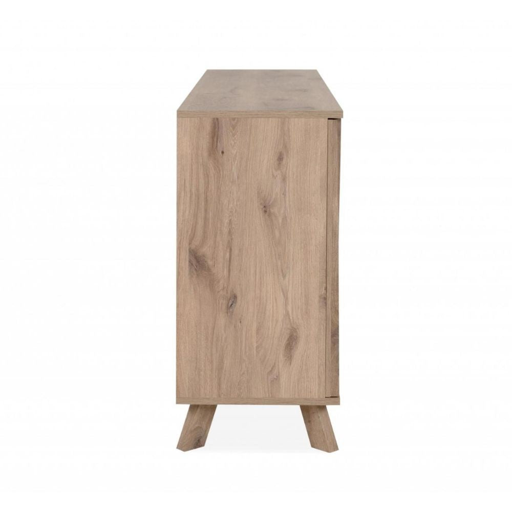Sideboard 175 cm mit 3 Türen und 4 Schubladen Eiche - Wellington51A