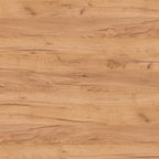 Tavolo allungabile 160 cm con piano rovere nodato e gambe incrociate antracite Milonga410