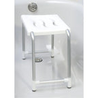 Sgabello per vasca da bagno o doccia bianco KV02 capacità di carico 150 kg