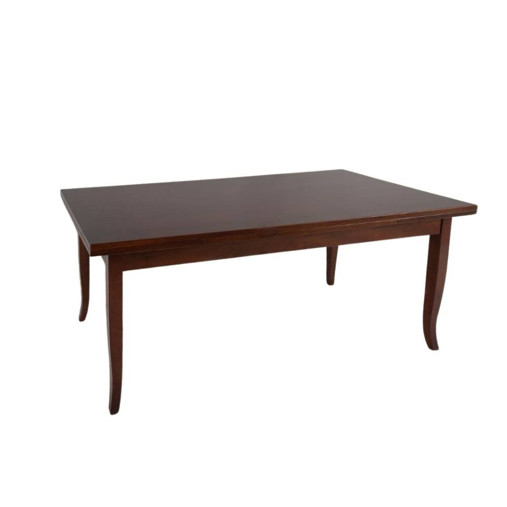 Tavolo rettangolare allungabile Verona noce 140x80