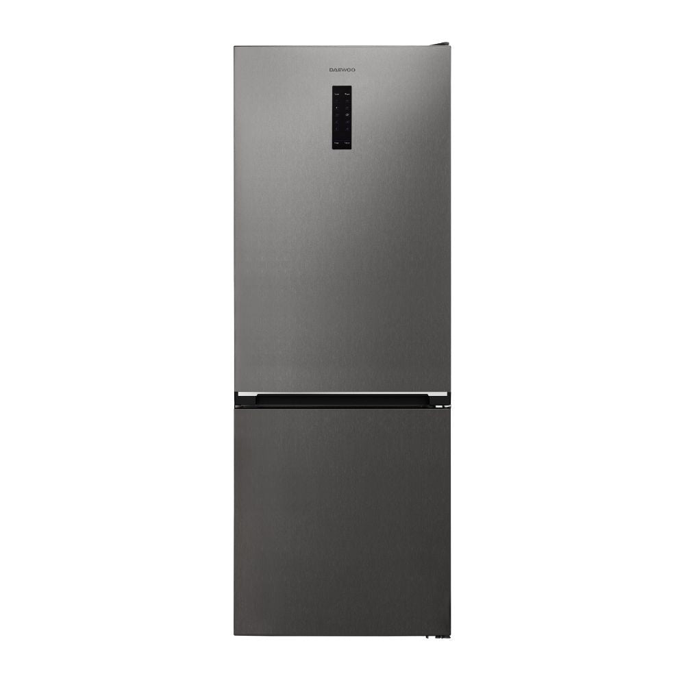 Réfrigérateur combiné pose libre 481L classe E coloris pet inox - Daewoo CKM0492EPRA0