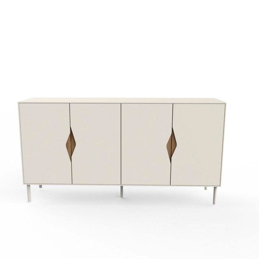 MK296012 BUFFET MARQUISE COULEUR SANDSTONE AVEC DÉTAILS CHÊNE DEEP OUD
