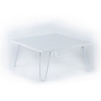 Tavolino da salotto rettangolare bianco Ilia 60x60 MT190403