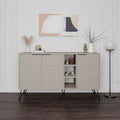 Madia 3 ante 142x35,5x83h colore sandstone Clara