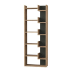 Libreria rovere antracite 69x162 Oppa