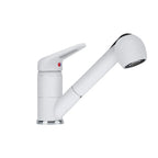 Miscelatore da cucina con doccetta estraibile colore bianco - Paini Mixo 45WH568TCZ