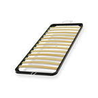 Rete a doghe singola 80x190 cm con telaio in acciaio per letto contenitore