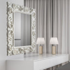 Specchiera bianco opaco 101x82h Madrid