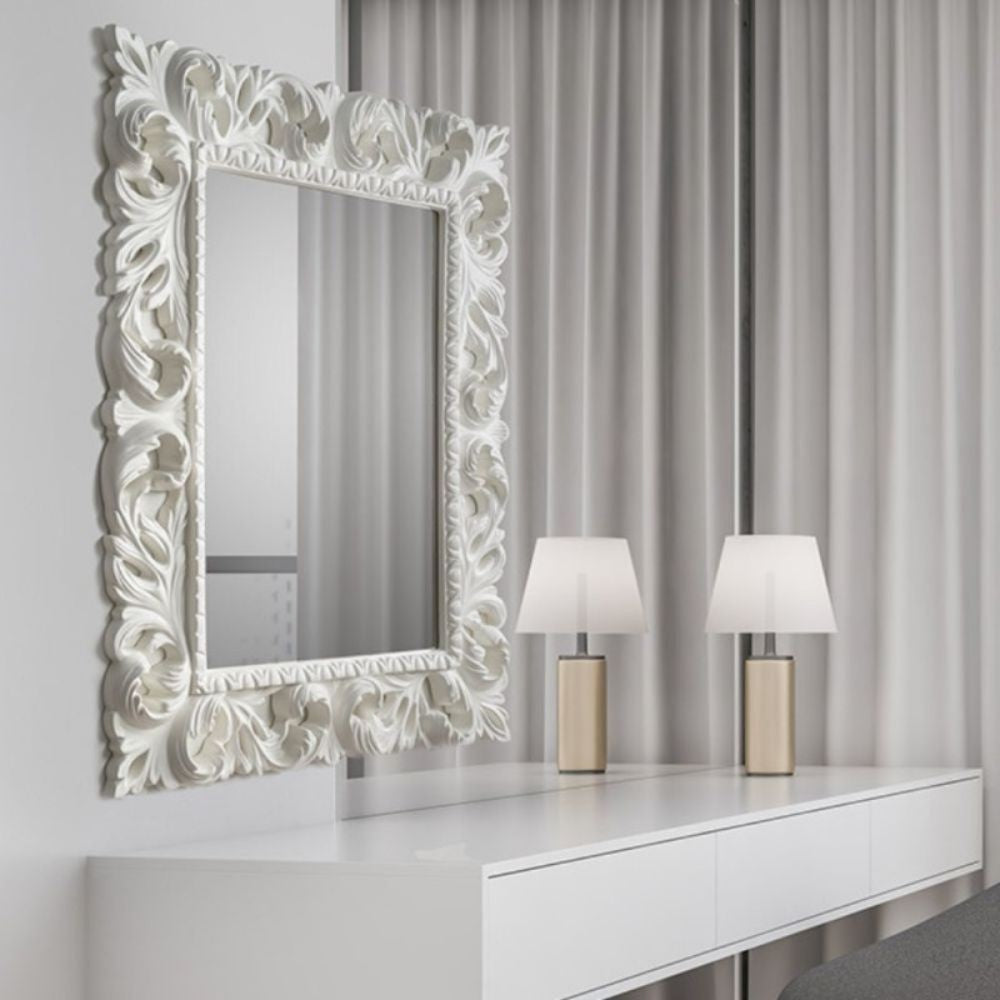 Specchiera bianco opaco 101x82h Madrid