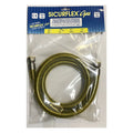 Tubo gas metano e gpl da 2 metri acciaio inox ff  1/2  X10134