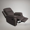 Poltrona reclinabile Chicago tessuto Houston87 grigio