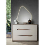 Camera da letto completa con letto contenitore colore cashmere e olmo - Lunar