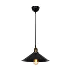 Hängeleuchte schwarz 62H cm - Bluc
