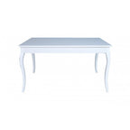 Tavolo rettangolare allungabile bianco frassinato Liberty 140x85x76h