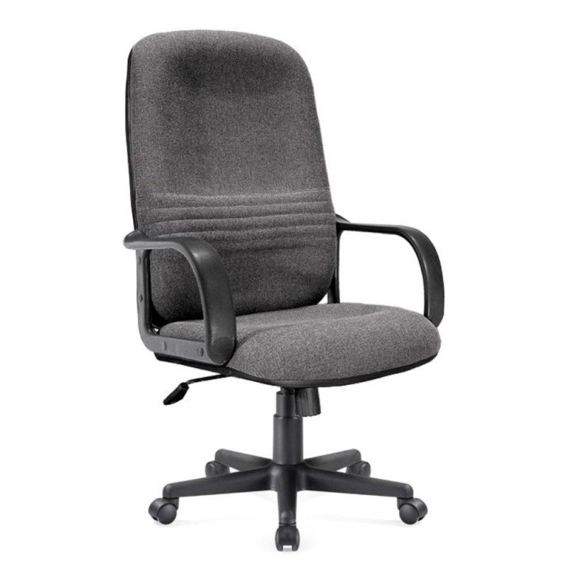 Poltrona da ufficio CR106H tessuto grigio