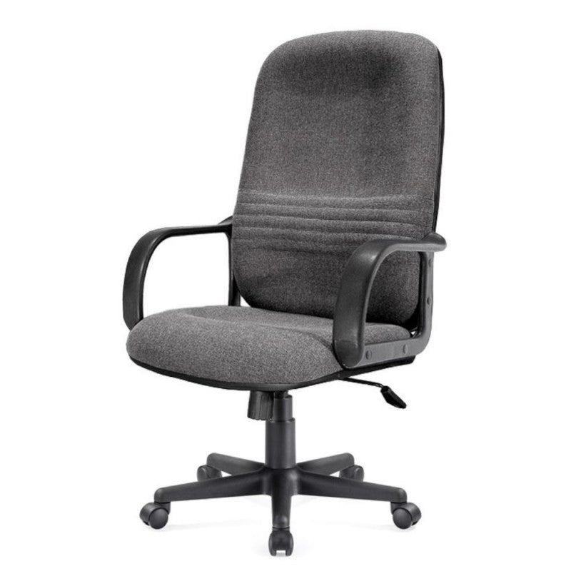 Poltrona da ufficio CR106H tessuto grigio