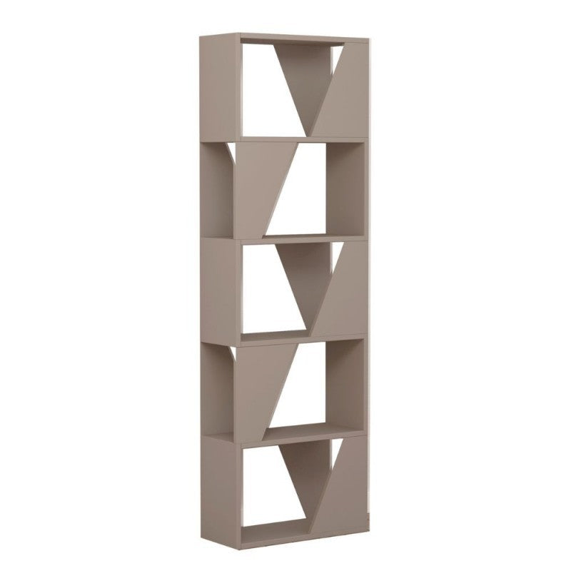 Libreria tortora 5 ripiani Frame 54x168