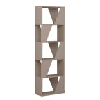 Libreria tortora 5 ripiani Frame 54x168